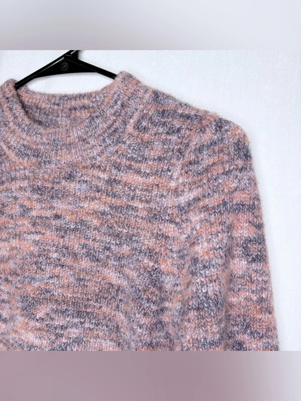 Madewell Space Dyed Wool Blend Pullover‎ Sweater